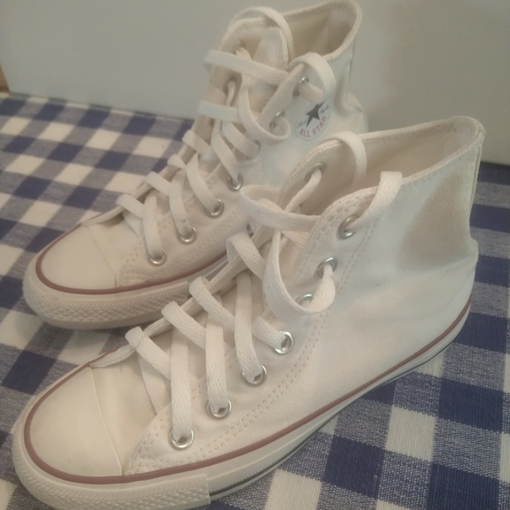 Converse Chuck Taylor All Star White Canvas Shoes